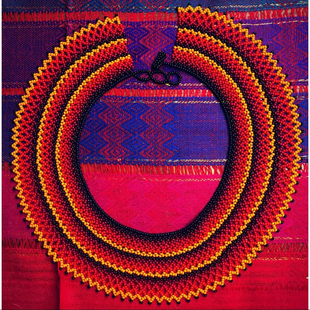 Beaded Necklace from Ecuador